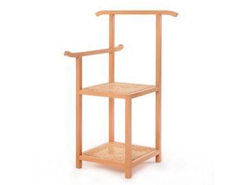 MAJORDOMO - Wooden chair / valet stand by Wiener GTV Design - view 2